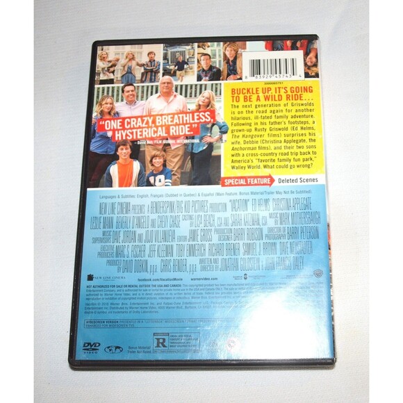 VACATION (DVD) Movie Chris Hemsworth Christina Applegate Comedy - Picture 2 of 3